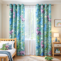 Dinosaur Curtains for Kid's Room I Premium Fabric I Custom Size Available