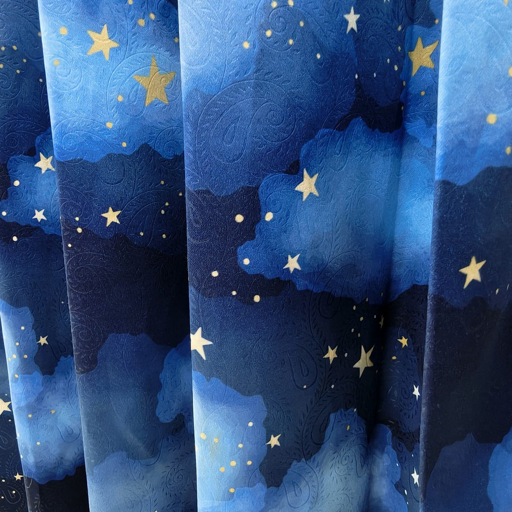 Sky Curtain for Child's Room I Premium Fabric I Custom Size Available