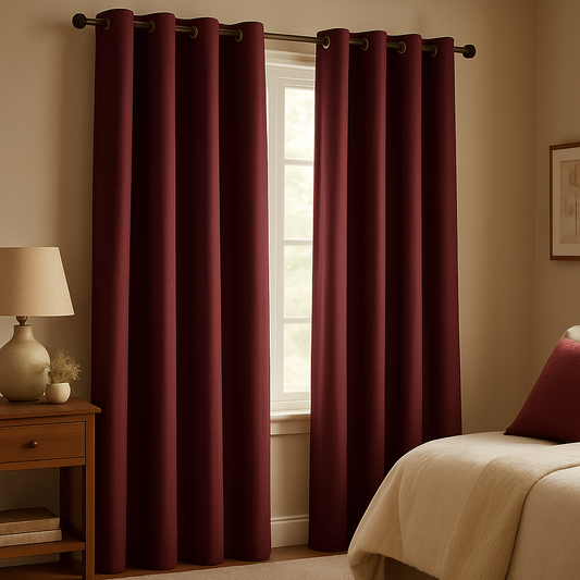 100% Blackout Curtains – Available in Standard & Custom Sizes